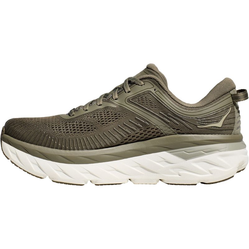 Bondi7 Men OliveHazeWhite HOKAONEONE 3